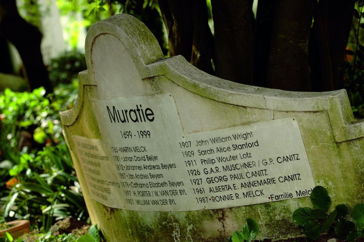 Muratie Wine Estate Stellenbosch Eksteriør bilde